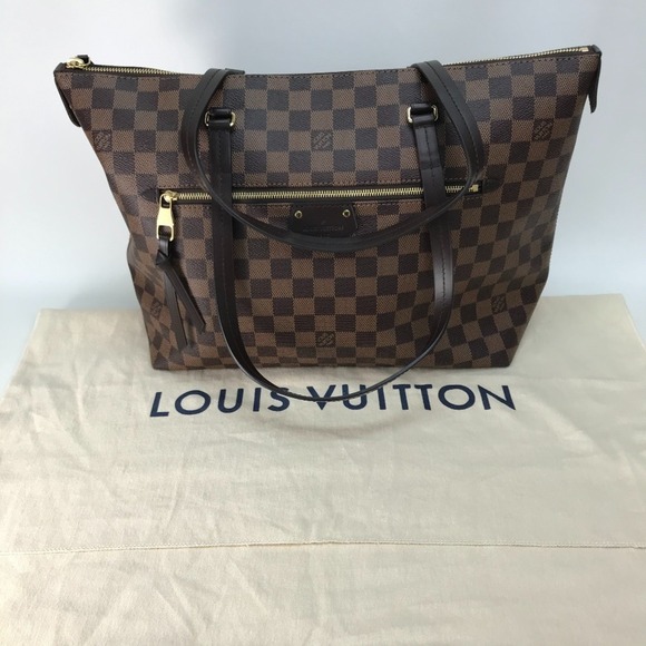 LOUIS VUITTON Authentic Brown Damier Canvas Shoulder Bag - Picture 13 of 13